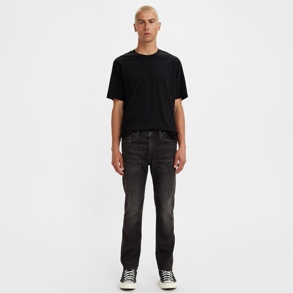 Levis Vintage Red Tab 511 Black Skinny Jean 27x27 14 Regular - Picture 1 of 11